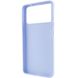 Силиконовый чехол Candy для Xiaomi Poco X4 Pro 5G Голубой / Lilac Blue фото 3