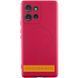 Чохол Silicone Cover Lakshmi Full Camera (AA) with Magnetic Fit для Motorola Edge 60 / 60 Fusion Червоний / Rose Red