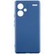 Чохол Silicone Cover Lakshmi Full Camera (A) для Xiaomi Redmi Note 13 Pro+ Синій / Navy Blue фото 1