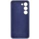 Чехол Silicone Cover Lakshmi Full Camera (AAA) для Samsung Galaxy S24 Темно-синий / Midnight blue фото 3