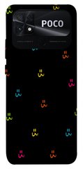 Чехол itsPrint Colorful smiley для Xiaomi Poco C40