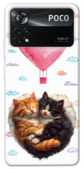 Чехол itsPrint Animals love 3 для Xiaomi Poco X4 Pro 5G