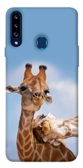 Чохол itsPrint Милі жирафи для Samsung Galaxy A20s