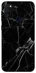 Чохол itsPrint Чорний мрамор для Samsung Galaxy M30s/M21