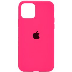 Чохол Silicone Case Full Protective (AA) для Apple iPhone 11 Pro (5.8") Рожевий / Barbie pink