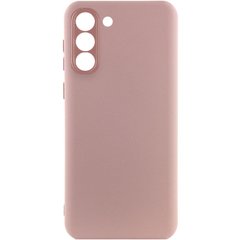 Чохол Silicone Cover Lakshmi Full Camera (A) для Samsung Galaxy S22 Рожевий / Pink Sand