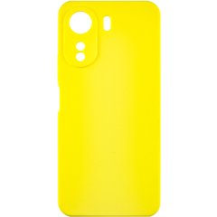 Чехол Silicone Cover Lakshmi Full Camera (AAA) для Xiaomi Redmi 13C / Poco C65 Желтый / Yellow