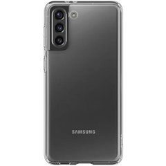 TPU чехол Epic Transparent 1,5mm Full Camera для Samsung Galaxy S21 Бесцветный (прозрачный)