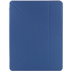 Чехол книжка Origami Series для Apple iPad 10.2" (2019) (2020) (2021) Темно-синий / Midnight blue