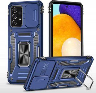 Ударопрочный чехол Camshield Army Ring для Samsung Galaxy A33 5G Синий / Navy