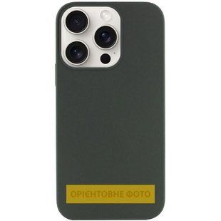 Чехол Silk (AA) NO LOGO with Magnetic Fit для Apple iPhone 17 (6.3") Зеленый / Cyprus Green