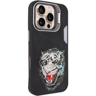 TPU+PC чехол Friends для Apple iPhone 16 Pro Max (6.9") Black Tiger