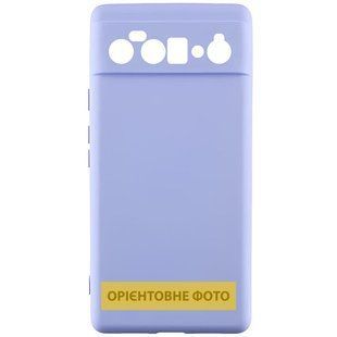 Чохол TPU GETMAN Liquid Silk Full Camera для Google Pixel 9 Pro XL Бузковий / Light purple