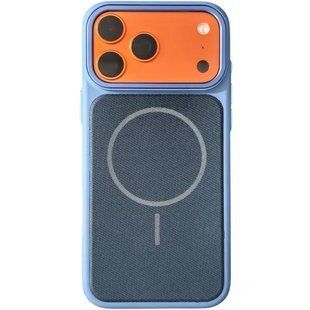 Чехол TPU TechWoven Hybrid with MagSafe для Apple iPhone 17 Pro Max (6.9") Blue