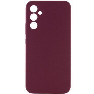 Чехол Silicone Cover Lakshmi Full Camera (AAA) для Samsung Galaxy A34 5G Бордовый / Plum