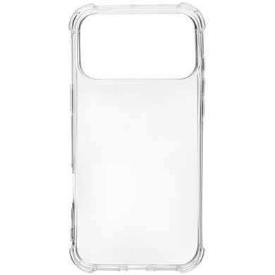 TPU чехол GETMAN Ease logo усиленные углы для Apple iPhone 17 Pro Max (6.9") Бесцветный (прозрачный)