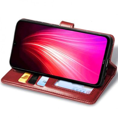 Кожаный чехол книжка GETMAN Gallant (PU) для Xiaomi Mi 11 Красный