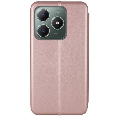 Шкіряний чохол-книжка Classy для Realme C61 4G Rose Gold