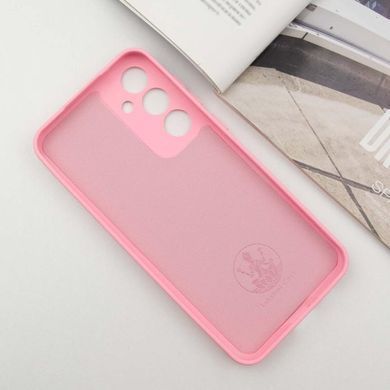 Чохол TPU GETMAN Liquid Silk Full Camera для Samsung Galaxy S24+ Рожевий / Pink