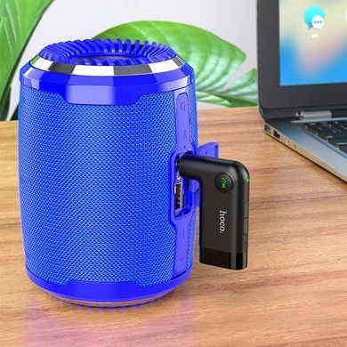 Bluetooth FM Трансмітер Hoco E53 Dawn Sound, бездротовий Чорний