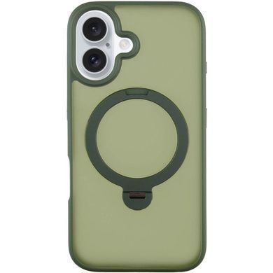 Чехол Ummi Colorful with MagSafe HQ Ring для Apple iPhone 16 (6.1") Green