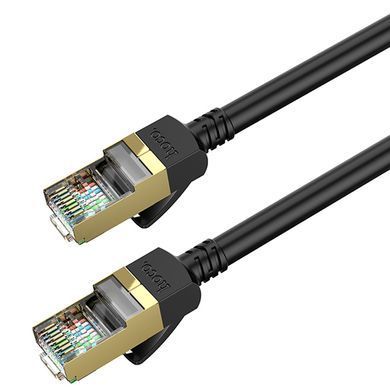 Дата кабель Hoco US02 Level pure copper gigabit ethernet (3m) Black