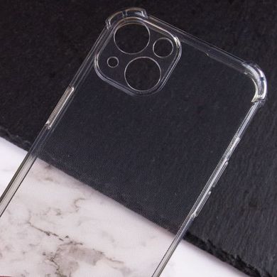 TPU чехол GETMAN Ease logo усиленные углы для Apple iPhone 13 mini (5.4") Серый (прозрачный)