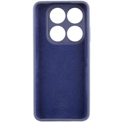 Чехол Silicone Cover Lakshmi Full Camera (AAA) with Logo для Xiaomi 14T Темно-синий / Midnight blue