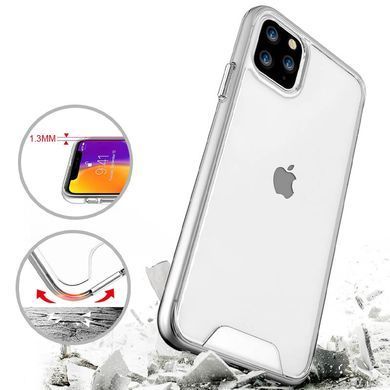 Чехол TPU Space Case transparent для Apple iPhone 11 Pro (5.8") Прозрачный