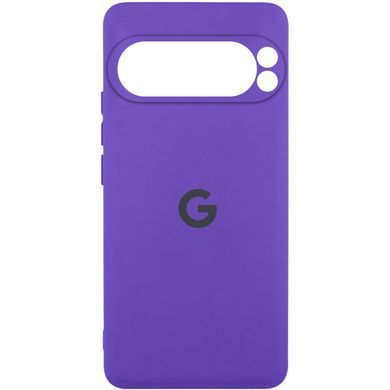 Чехол Silicone Cover Lakshmi Full Camera (AAA) with Logo для Google Pixel 9 Pro Фиолетовый / Amethyst