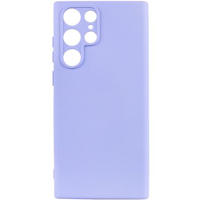 Чехол Silicone Cover Lakshmi Full Camera (A) для Samsung Galaxy S24 Ultra Сиреневый / Dasheen