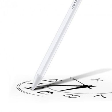 Уценка Стилус Usams US-ZB223 Tilt-sensitive Active Touch Capacitive for iPad Вскрытая упаковка / White