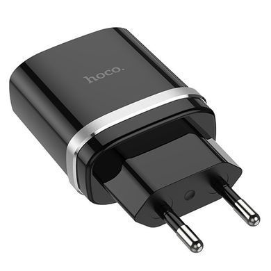 МЗП Hoco C12Q Smart QC3.0 3A (1USB-A) Чорний