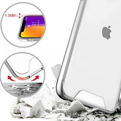 Чехол TPU Space Case transparent для Apple iPhone 7 / 8 / SE (2020) (4.7") Прозрачный