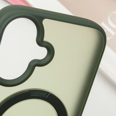 Чехол Ummi Colorful with MagSafe HQ Ring для Apple iPhone 16 (6.1") Green