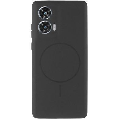 Чехол Silicone Cover Lakshmi Full Camera (AA) with Magnetic Fit для Motorola Edge 50 Fusion Черный / Black
