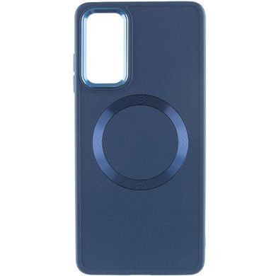 TPU чехол Bonbon Metal Style with Magnetic Fit для Samsung Galaxy A25 5G Синий / Cosmos Blue