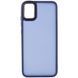 Чехол TPU+PC Lyon Frosted для Samsung Galaxy A05 Navy Blue фото 2