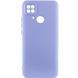Чохол Silicone Cover Lakshmi Full Camera (A) для Xiaomi Poco C40 Бузковий / Dasheen