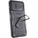 Ударопрочный чехол Camshield Army Ring для Xiaomi Poco X5 5G / Note 12 5G Черный / Black фото 4