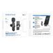 Петличный беспроводной микрофон Borofone BFK12 Trophy Dual-mic Lightning/Type-C Black фото 7