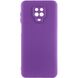 Чохол Silicone Cover Lakshmi Full Camera (A) для Xiaomi Redmi Note 9s / Note 9 Pro / Note 9 Pro Max Фіолетовий / Purple