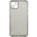 TPU чехол GETMAN Ease logo усиленные углы для Apple iPhone 13 mini (5.4") Серый (прозрачный) фото 1