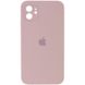 Уценка Чехол Silicone Case Square Full Camera Protective (AA) для Apple iPhone 11 (6.1") Вскрытая упаковка / Розовый / Pink Sand