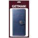 Кожаный чехол книжка GETMAN Gallant (PU) для Xiaomi Redmi Note 10 / Note 10s Синий фото 11