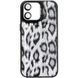 Чохол TPU+PC Wild Leopard with Magnetic Fit and Lens для Apple iPhone 17 (6.3") Black