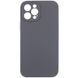 Чехол Silk Full Camera Protective (AA) NO LOGO для Apple iPhone 12 Pro (6.1") Серый / Dark Gray