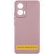 Чохол Silicone Cover Lakshmi Full Camera (AAA) для Motorola Edge 60 / Edge 60 Fusion Рожевий / Pink Sand