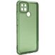 Чехол TPU Starfall Clear для Oppo A15s / A15 Зеленый фото 1