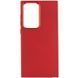 TPU чехол Bonbon Metal Style для Samsung Galaxy S24 Ultra Красный / Red фото 2